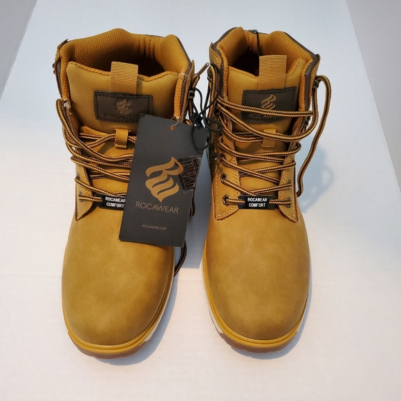 Sold  Rocawear Faux Leather Boots  Size 9.5 - Picture 9 of 11